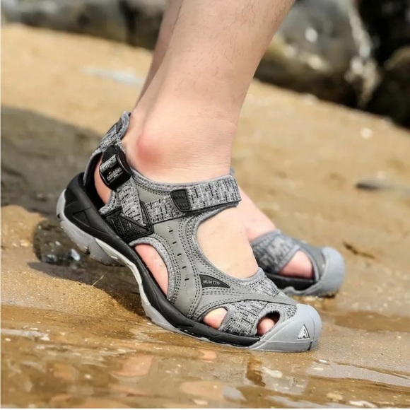 Humtto Outdoor Breathable Adjustable Gorpcore Hiking Trekking Water Sandals - Picture 1 of 14